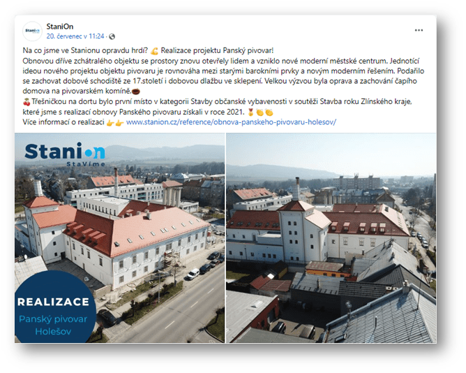 Ukázka brandové kampaně